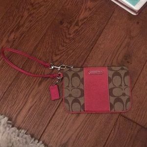 Coach wristlet